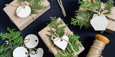 DIY Eco-Friendly Gift wrap