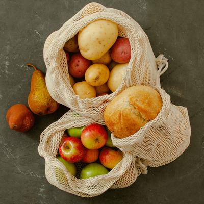 organic cotton mesh bag