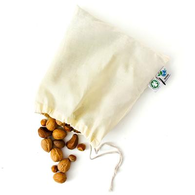 organic cotton muslin bag