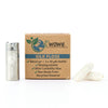 silk floss with stainless steel container