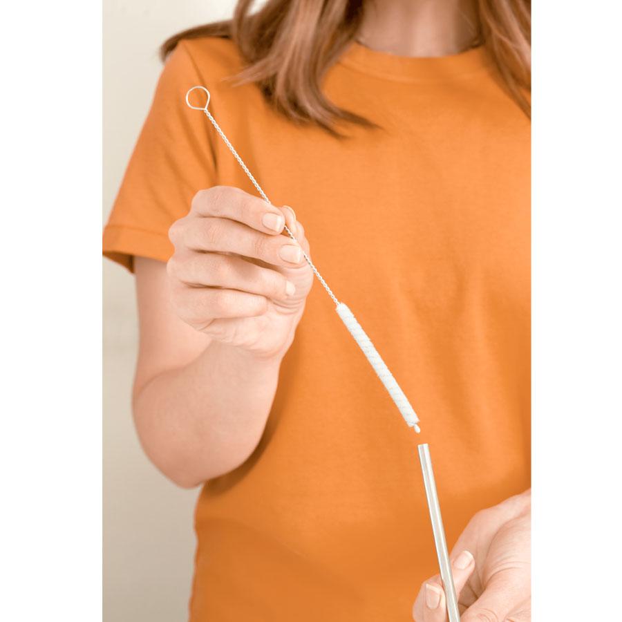 curved stainless steel straws