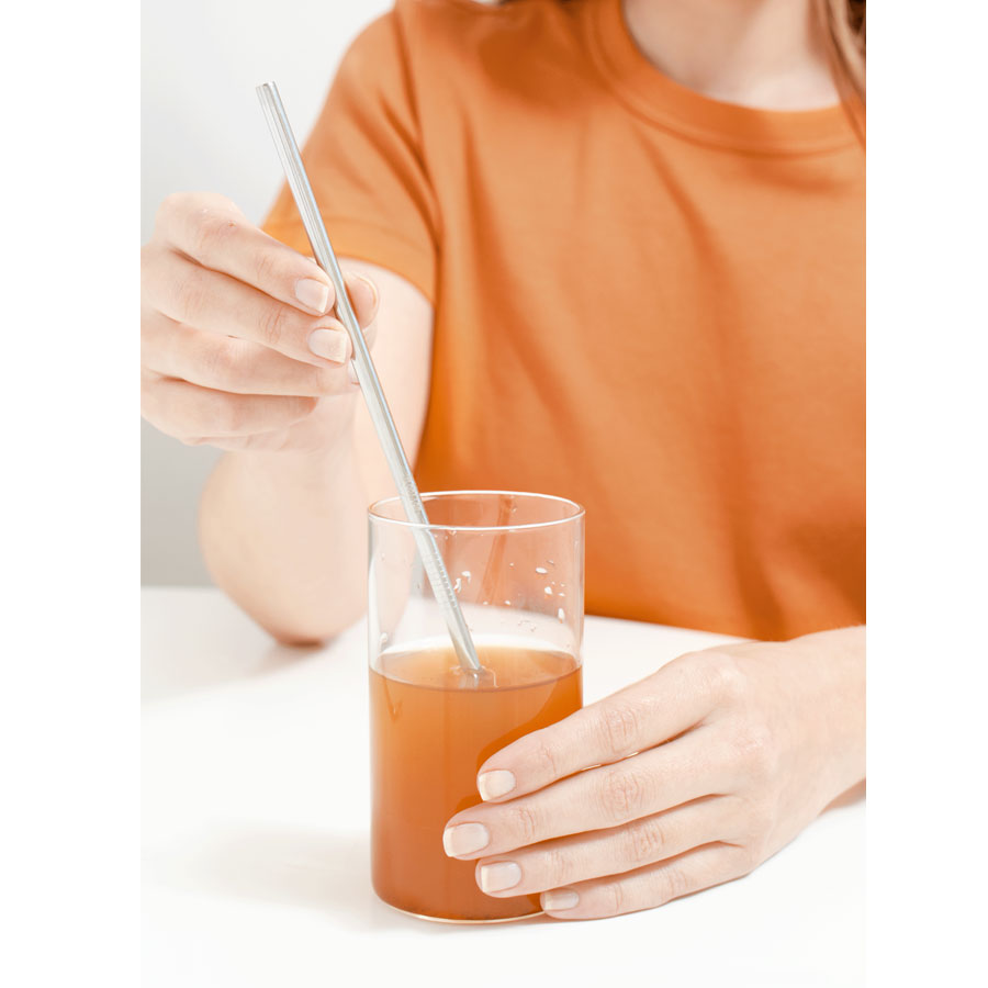 straight stainless steel straws